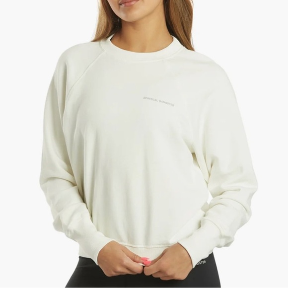 Spiritual Gangster Bridget Raglan Pullover M - Picture 1 of 9